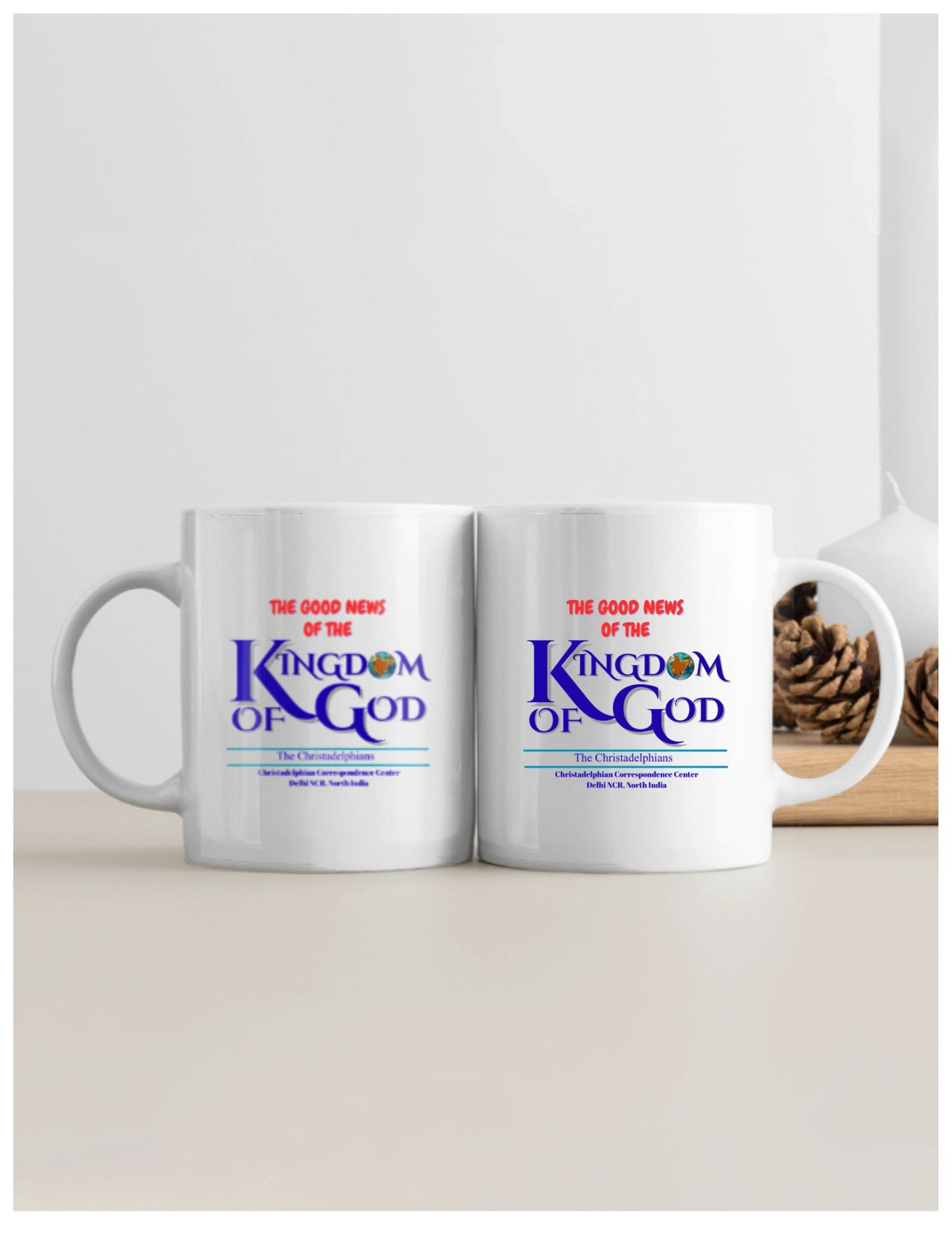 The Good News of KOG White Coffee Mug