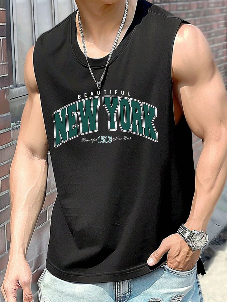 Male Sleeveless T-Shirt