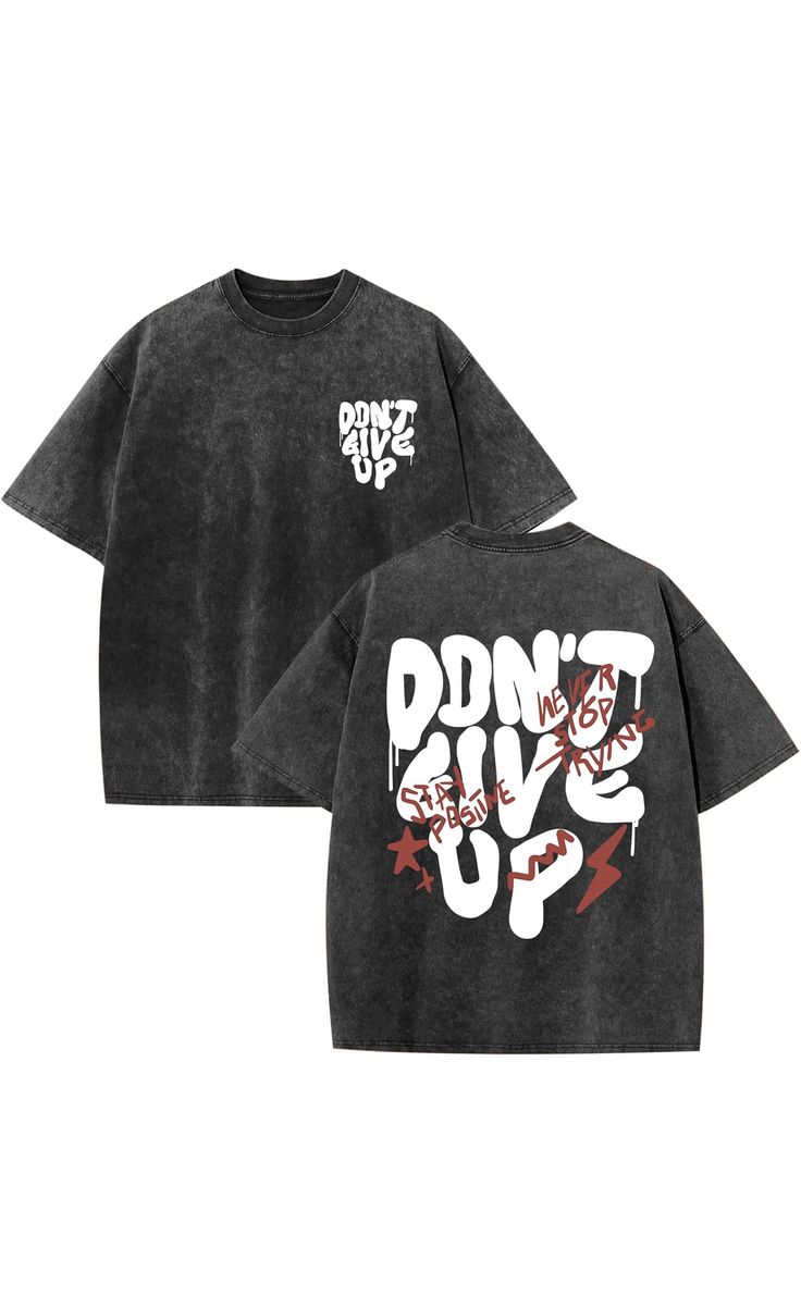 Unisex Acid Wash Oversized Tee