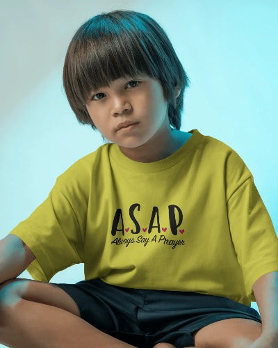 "ASAP" Boy's Crew Neck T-Shirt